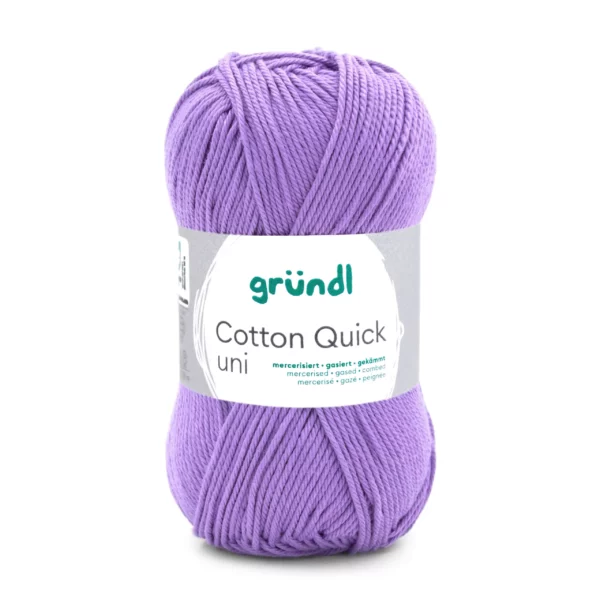 Coton quick uni Lavande