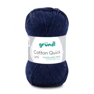 Coton Quick Uni bleu marine