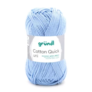 Coton quick uni bleu ciel
