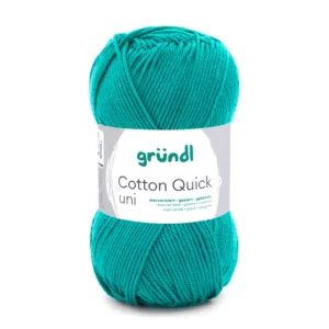 Coton quick uni émeraude