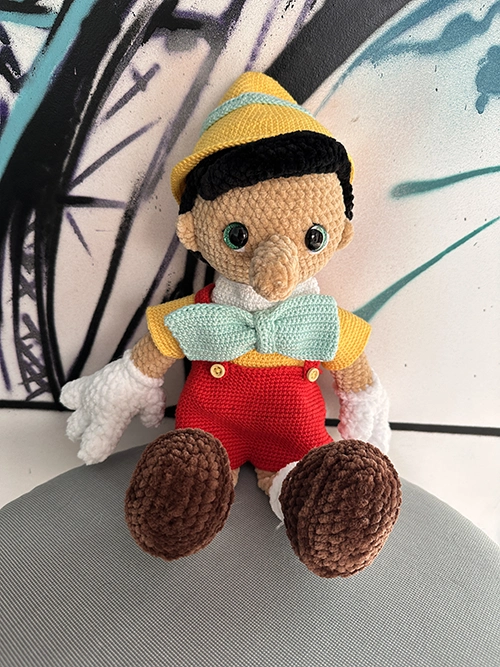 Pinocchio au crochet